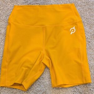 Peloton Women's Yellow Shorts